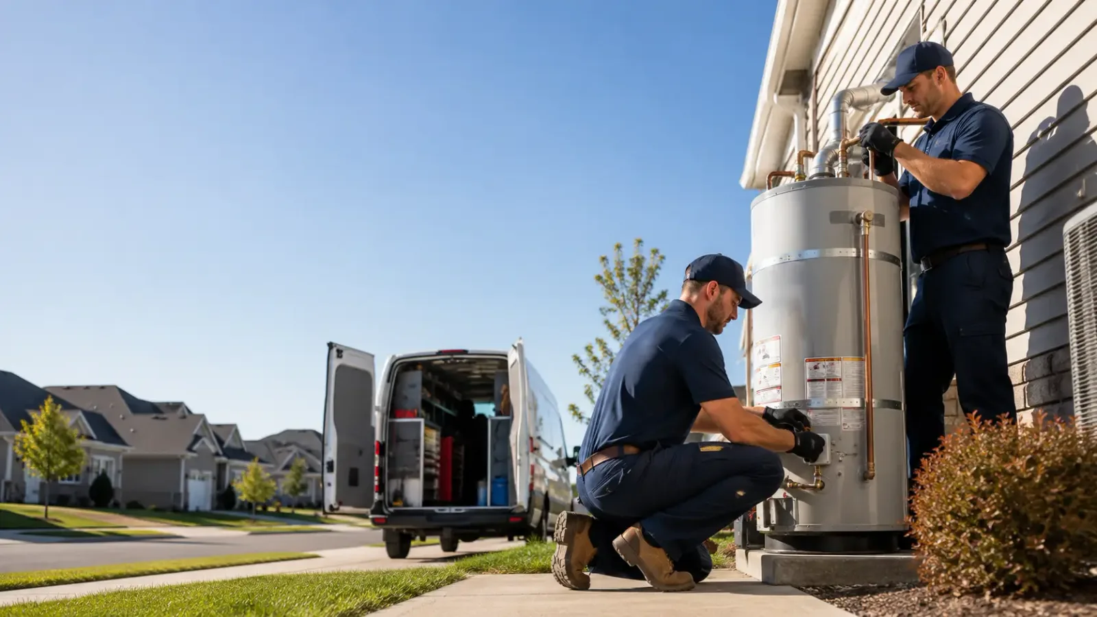 Water Heater Installation in England, AR